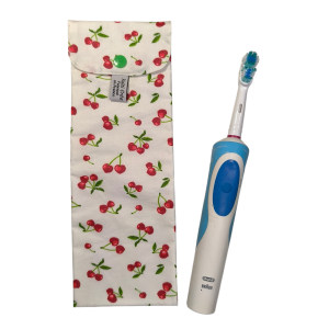 étui à brosse à dents électrique cerise