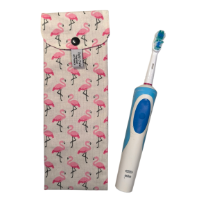 étui à brosse à dents électrique flamand rose