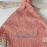broderie prénom sur doudou