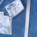 pied au sec baleine bleu tapis de piscine
