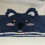 cape de bain koala bleu
