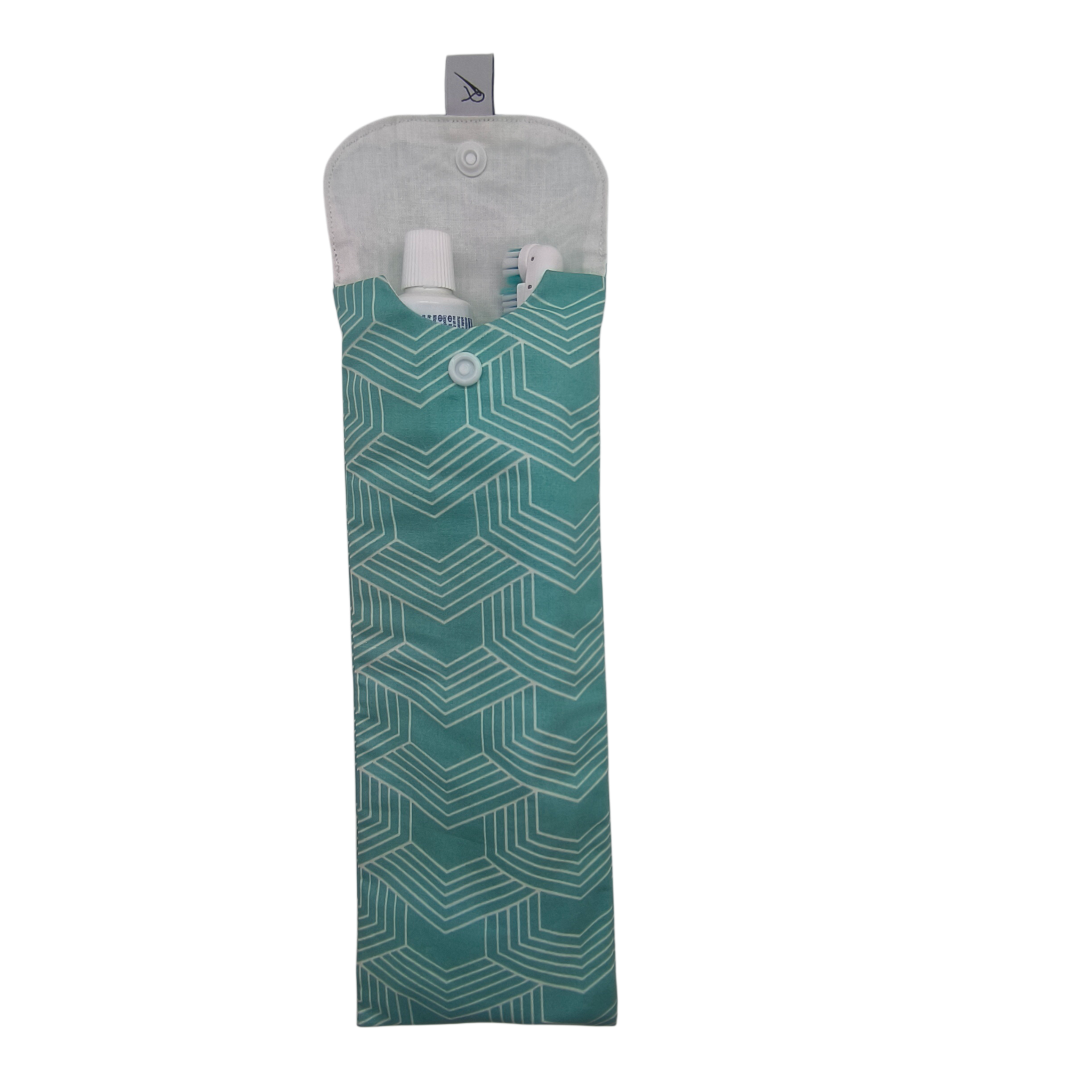 étui à brosse à dents électrique géométrie tube dentifrice interne