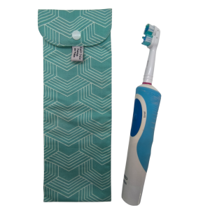 étui à brosse à dents électrique géométrie